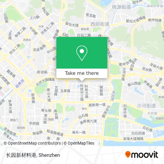 长园新材料港 map