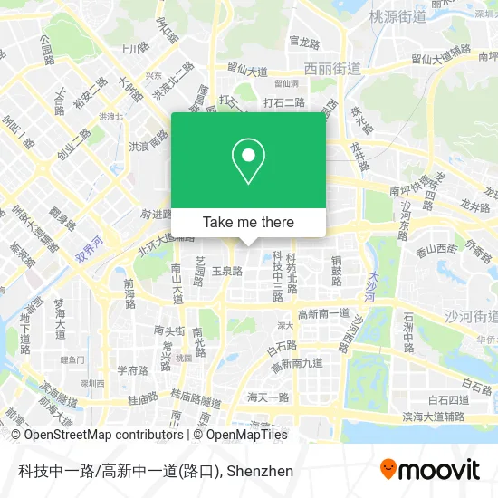 科技中一路/高新中一道(路口) map