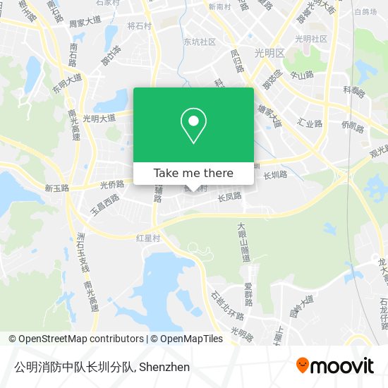 公明消防中队长圳分队 map
