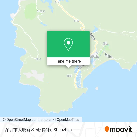 深圳市大鹏新区澜州客栈 map