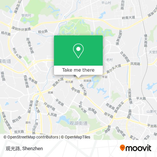 观光路 map