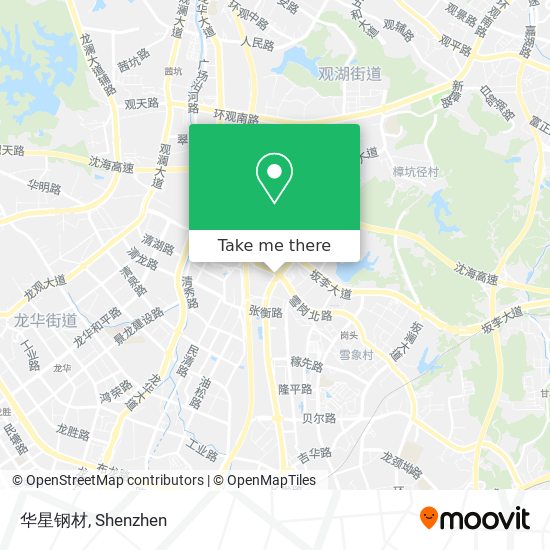 华星钢材 map