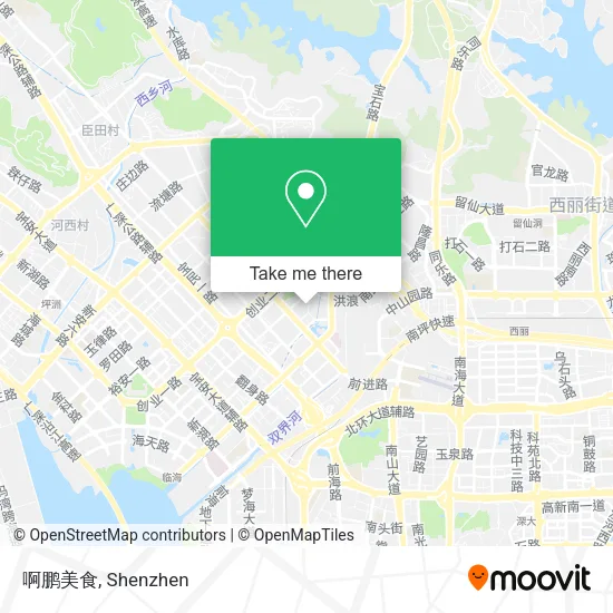 啊鹏美食 map