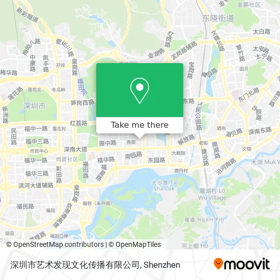 深圳市艺术发现文化传播有限公司 map