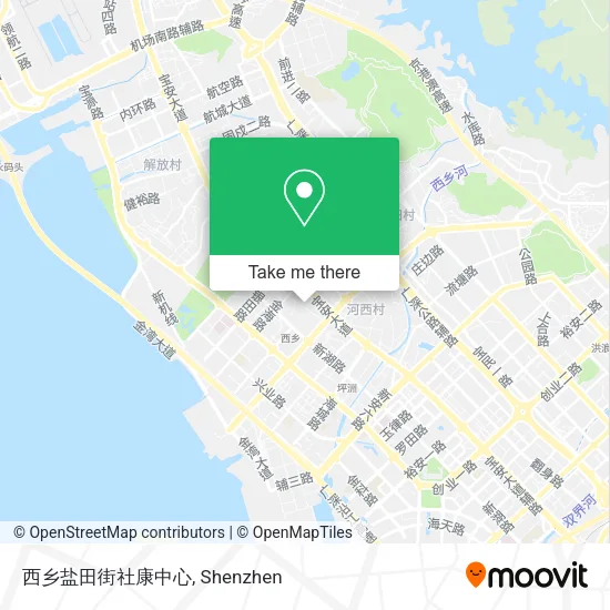 西乡盐田街社康中心 map