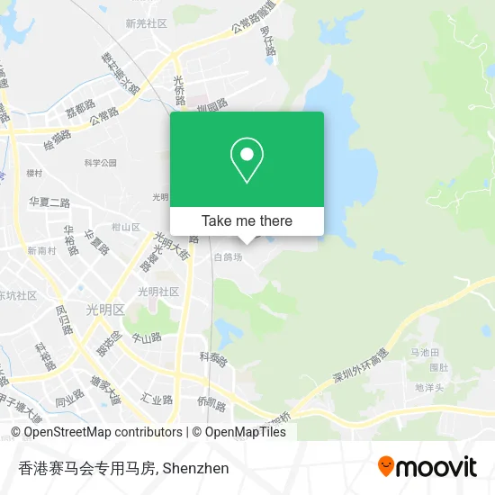 香港赛马会专用马房 map