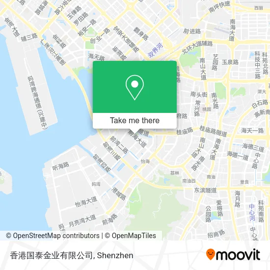香港国泰金业有限公司 map