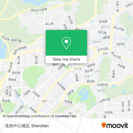 龙岗中心城店 map