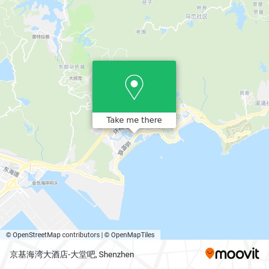 京基海湾大酒店-大堂吧 map