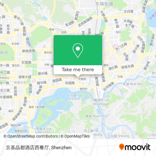 京基晶都酒店西餐厅 map