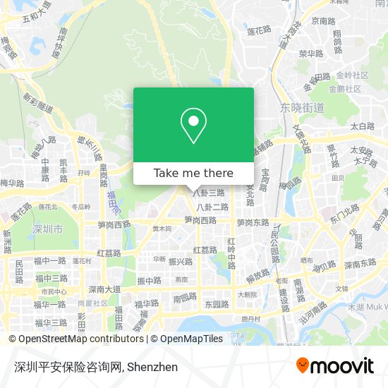 深圳平安保险咨询网 map