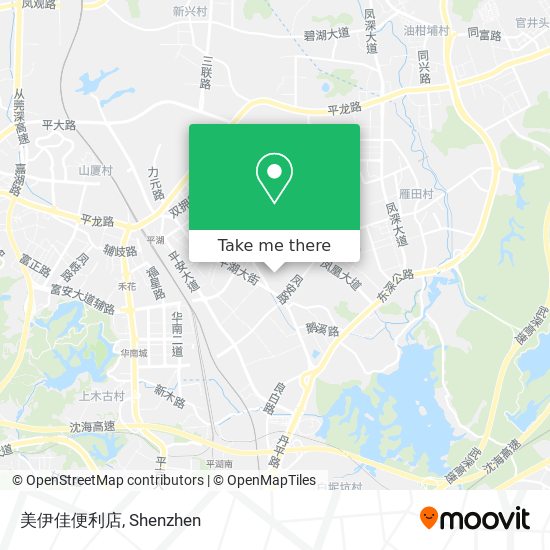 美伊佳便利店 map