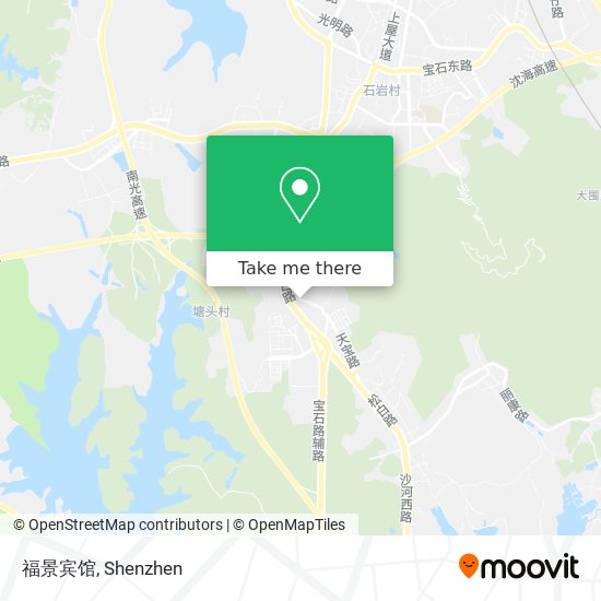 福景宾馆 map