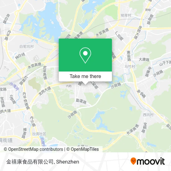 金禧康食品有限公司 map