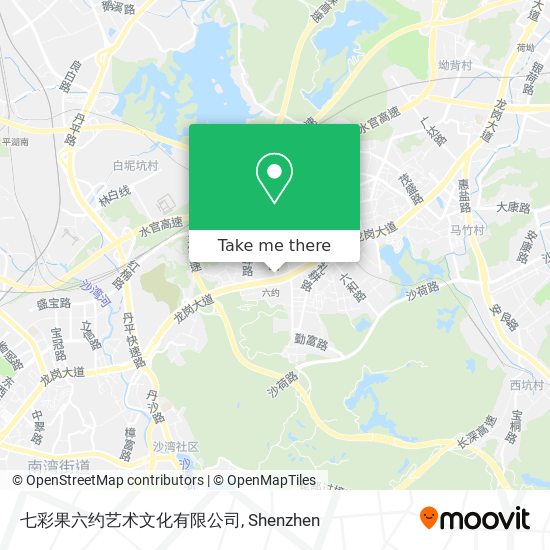 七彩果六约艺术文化有限公司 map