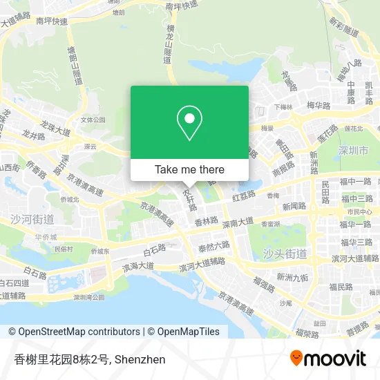 香榭里花园8栋2号 map