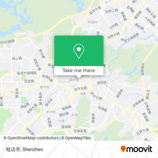 电话亭 map