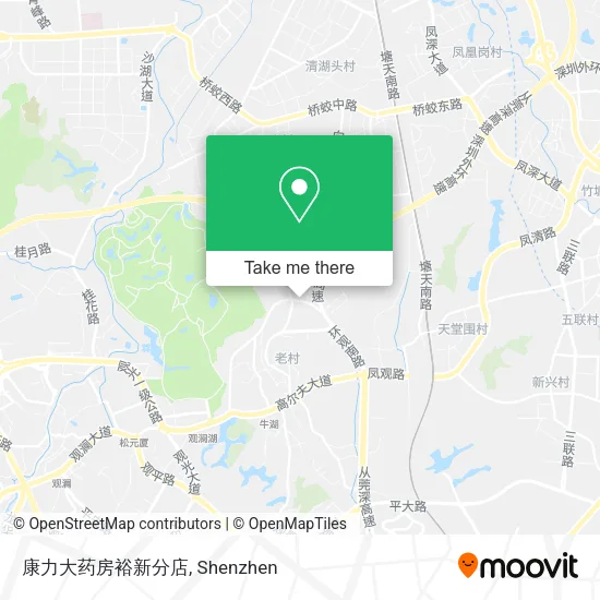 康力大药房裕新分店 map