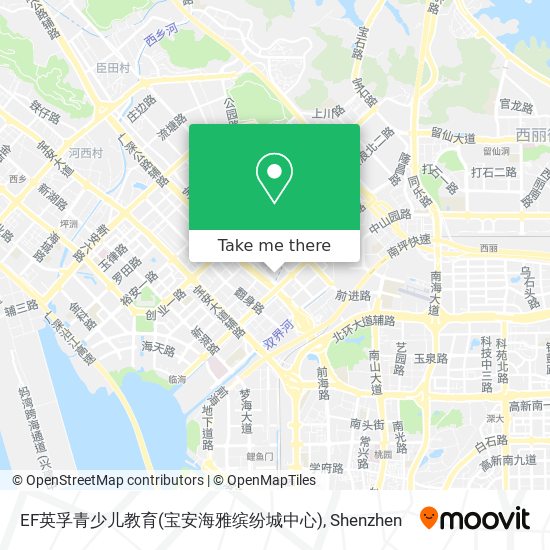 EF英孚青少儿教育(宝安海雅缤纷城中心) map