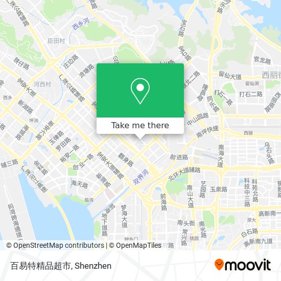 百易特精品超市 map