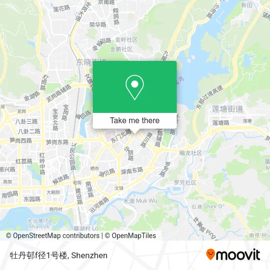 牡丹邨f径1号楼 map