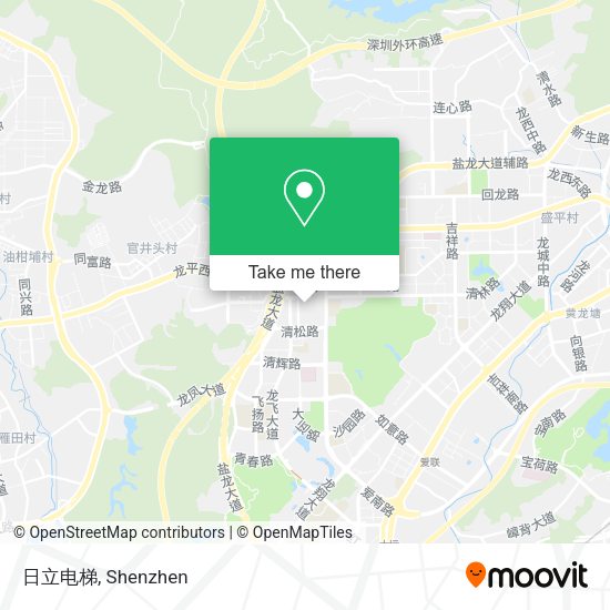 日立电梯 map