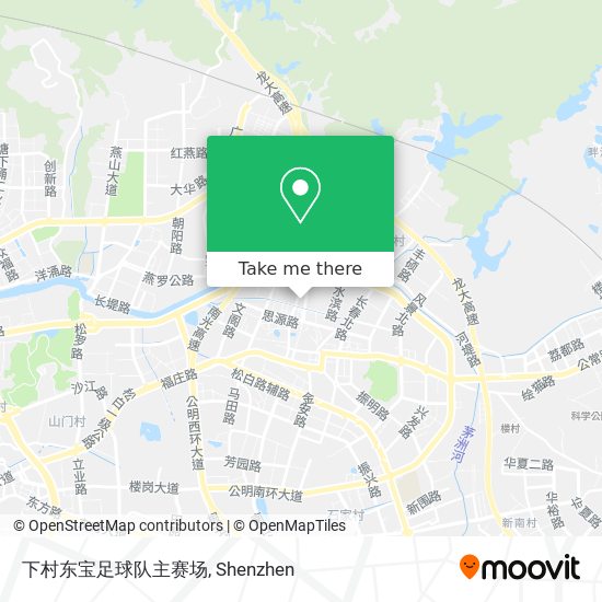 下村东宝足球队主赛场 map