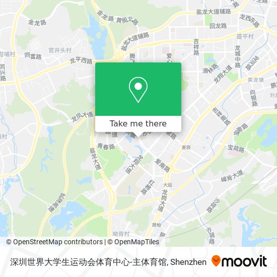 深圳世界大学生运动会体育中心-主体育馆 map