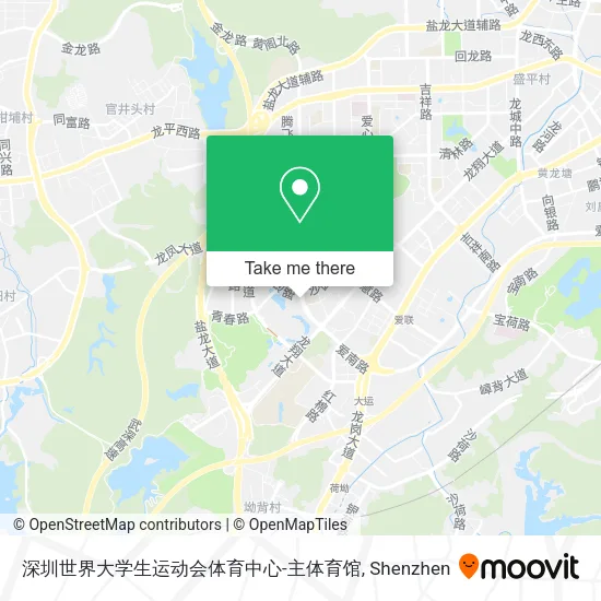 深圳世界大学生运动会体育中心-主体育馆 map