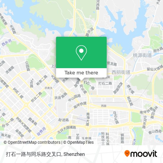 打石一路与同乐路交叉口 map