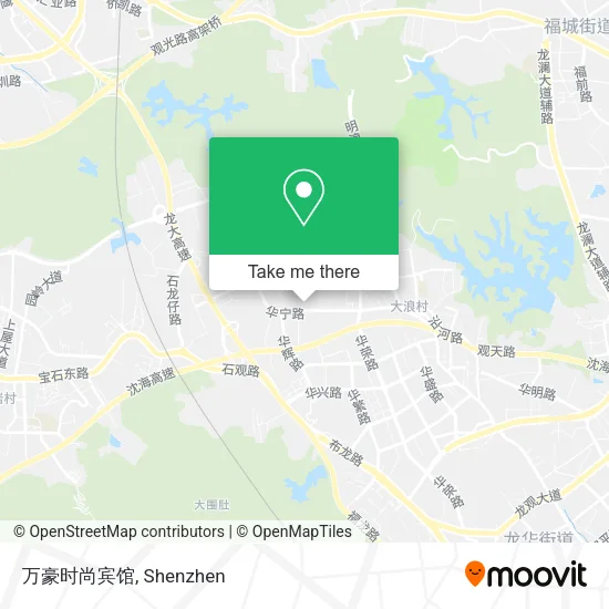 万豪时尚宾馆 map