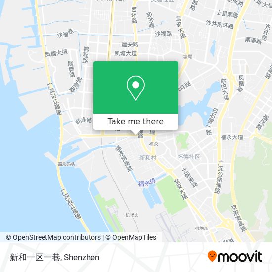 新和一区一巷 map