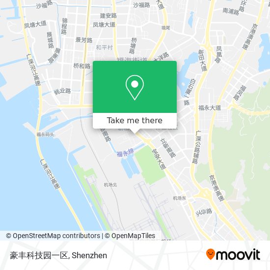 豪丰科技园一区 map