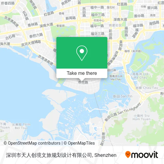 深圳市天人创境文旅规划设计有限公司 map