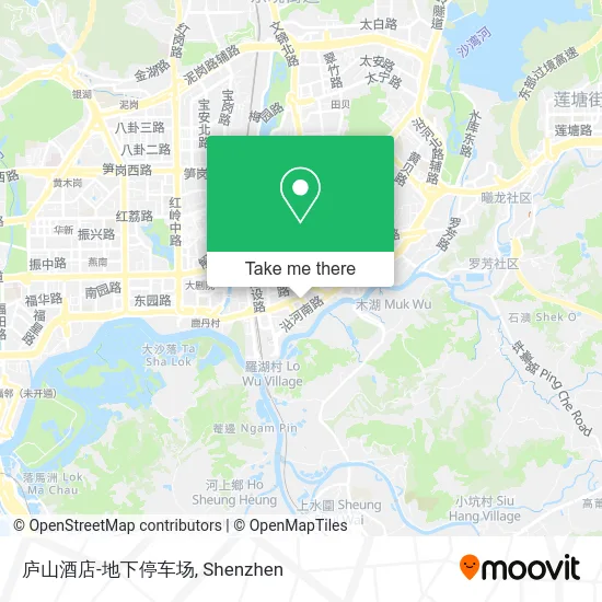 庐山酒店-地下停车场 map