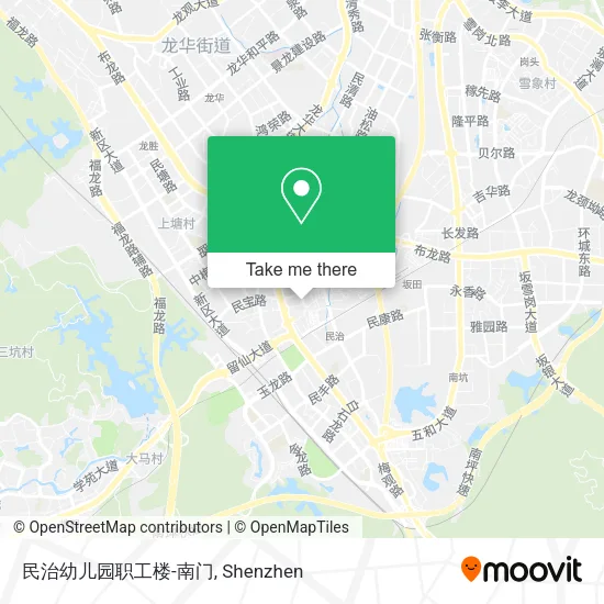 民治幼儿园职工楼-南门 map