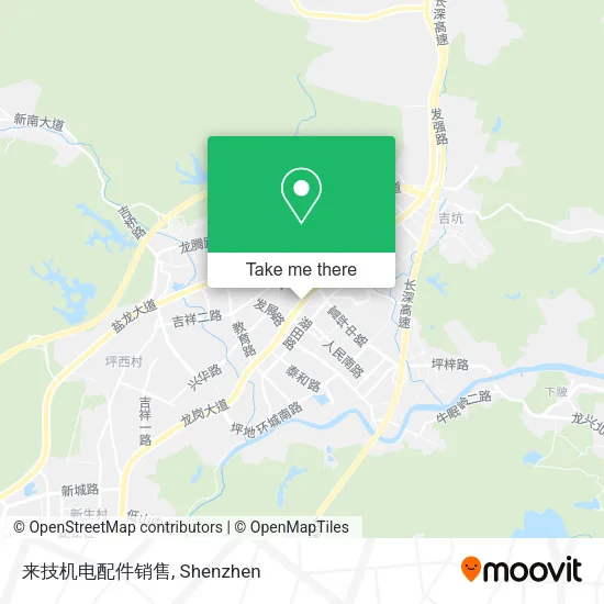 来技机电配件销售 map
