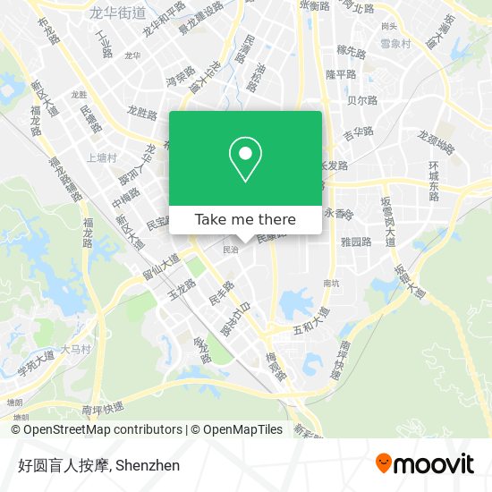 好圆盲人按摩 map