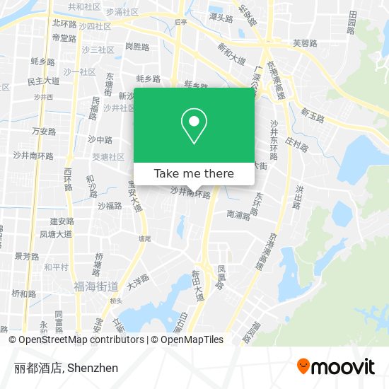 丽都酒店 map