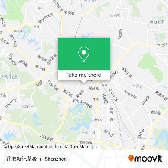 香港新记茶餐厅 map