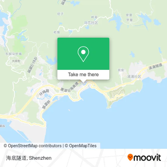 海底隧道 map