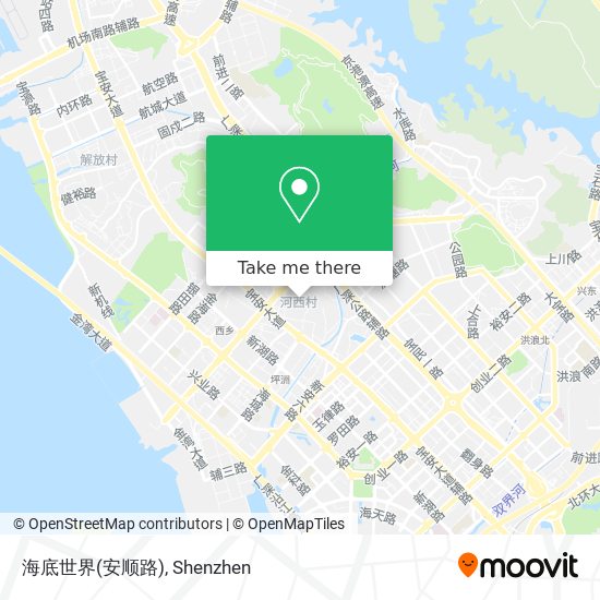 海底世界(安顺路) map
