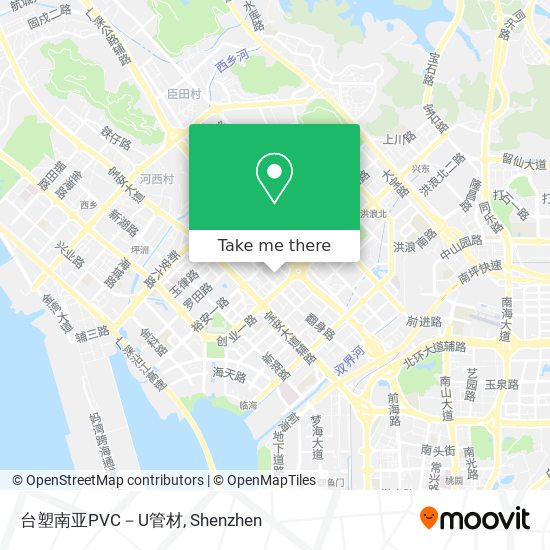 台塑南亚PVC－U管材 map