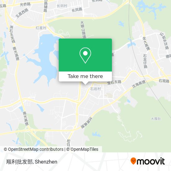 顺利批发部 map