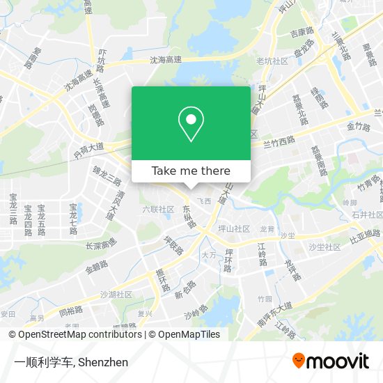 一顺利学车 map