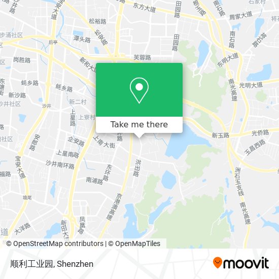 顺利工业园 map