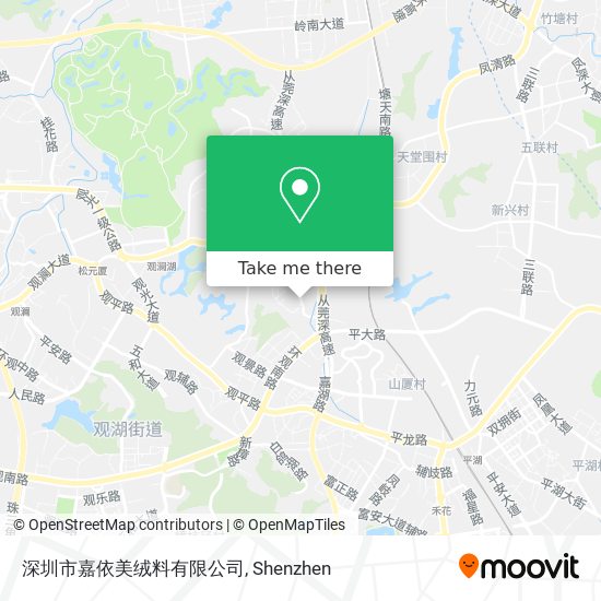 深圳市嘉依美绒料有限公司 map