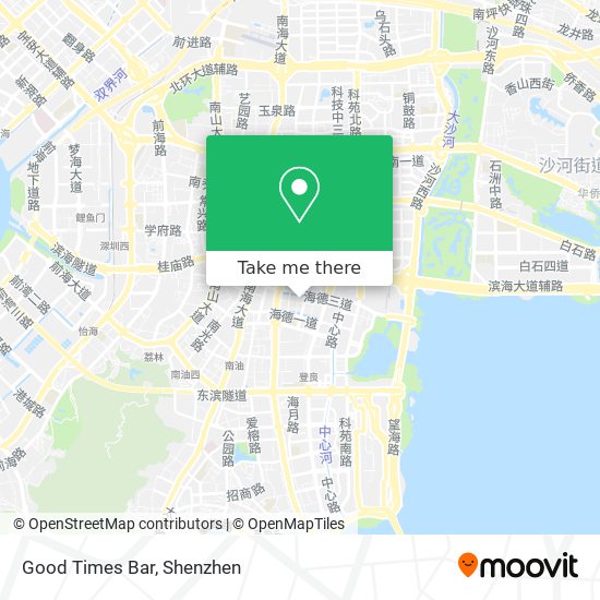 Good Times Bar map