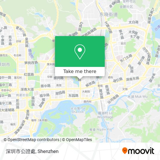 深圳市公證處 map