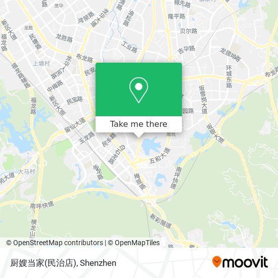 厨嫂当家(民治店) map